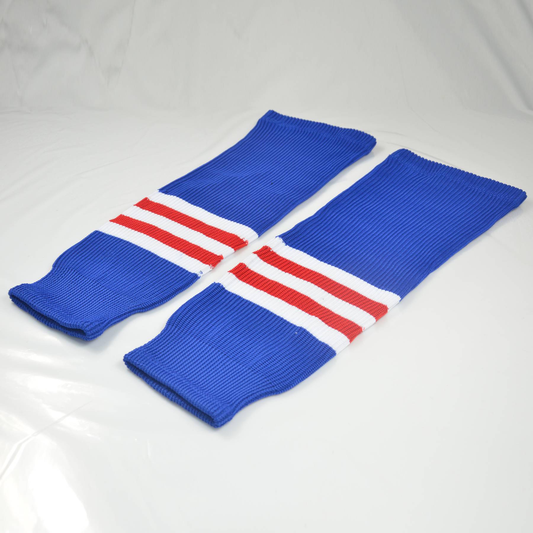 Wool knitted ice hockey -legged socks, leg socks, ice hockey socks, land ice hockey equipment socks, dry land cover socks