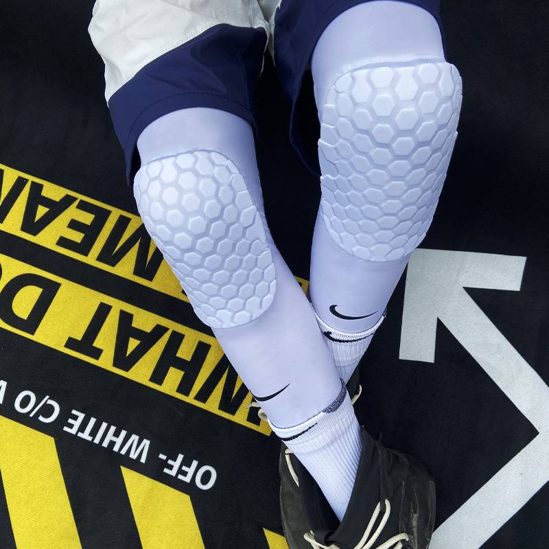 Nike Nike Basketball knee pad honeycomb anti -collision legs and socks, children's long professional men's and women's sports fitness equipment