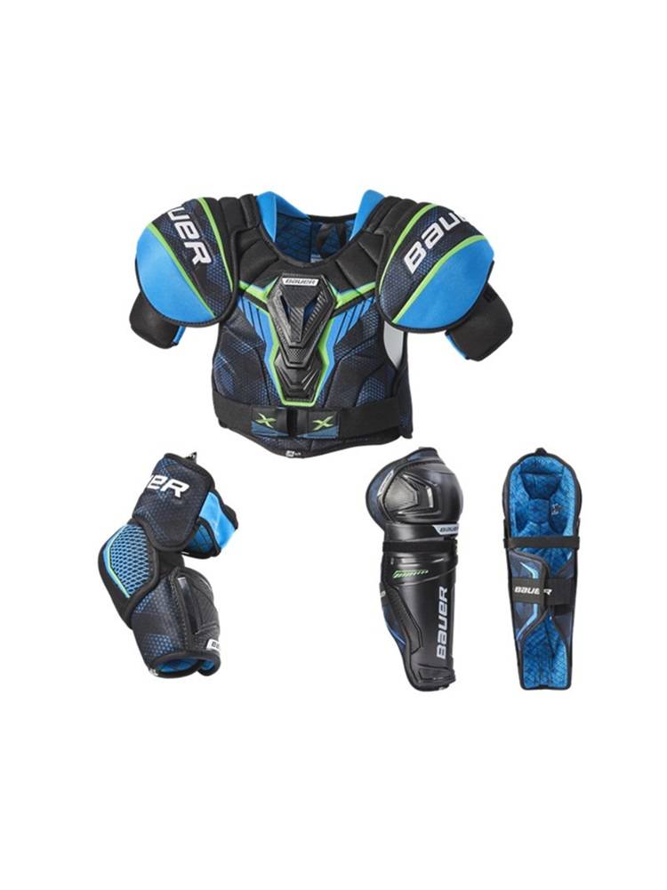 New Ball/BAUER X Ice Hockey Protective Children, Children, Better Protecting Elbow, Leg Hockey Equipment