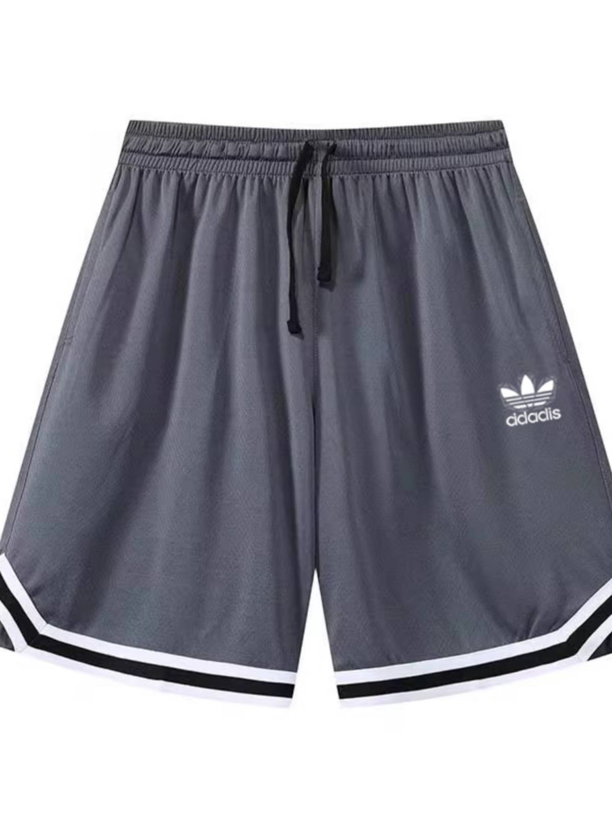Three -leaf grass tide brand sports shorts 2024 summer new ice silk fast dry casual loose basketball five -point pants