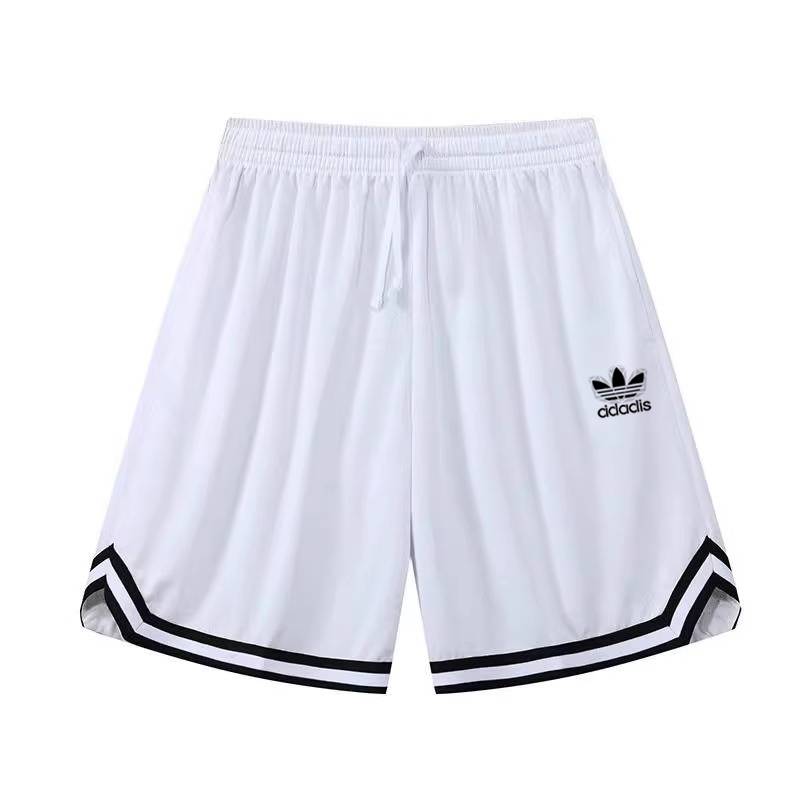 White 666 basketball pants