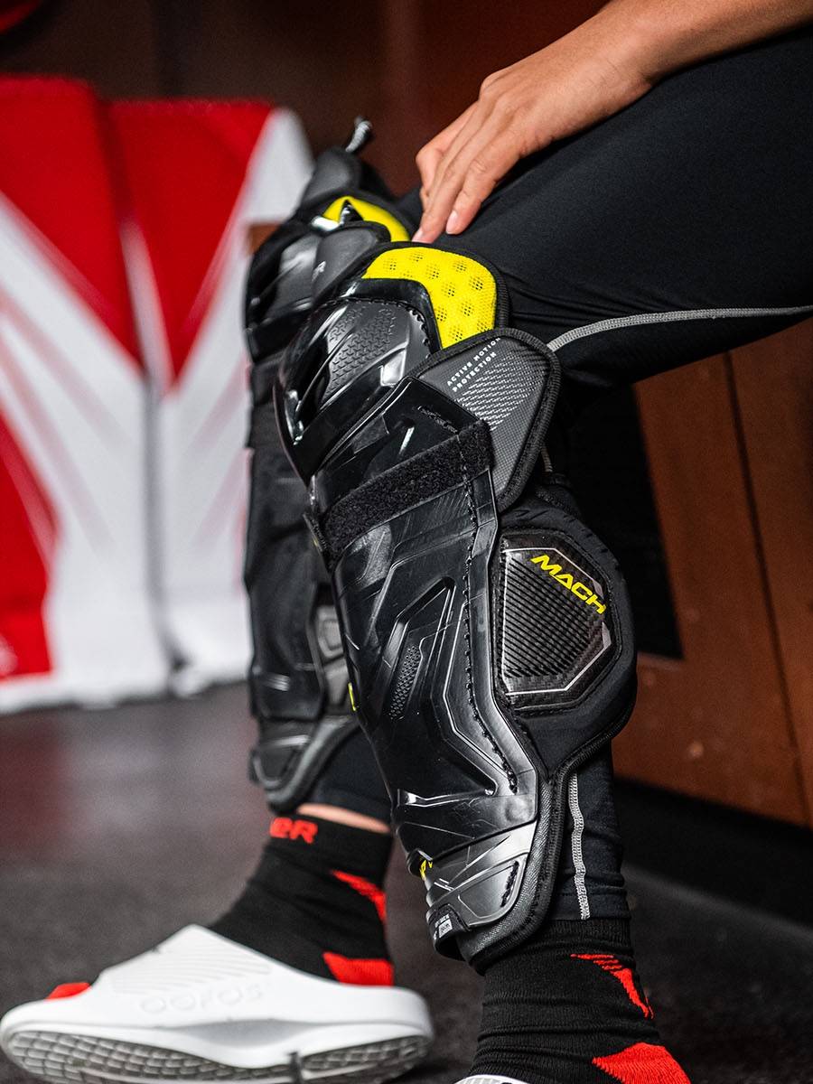 23 years of new bauer Mach ice hockey protective youth adult competition set Ball protects the chest and elbow
