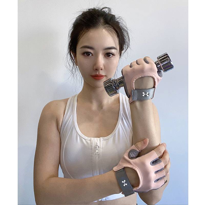 Fitness glove men and women semi -finger anti -sliding palm equipment training Single bars riding bicycle breathable exercise exercise yoga