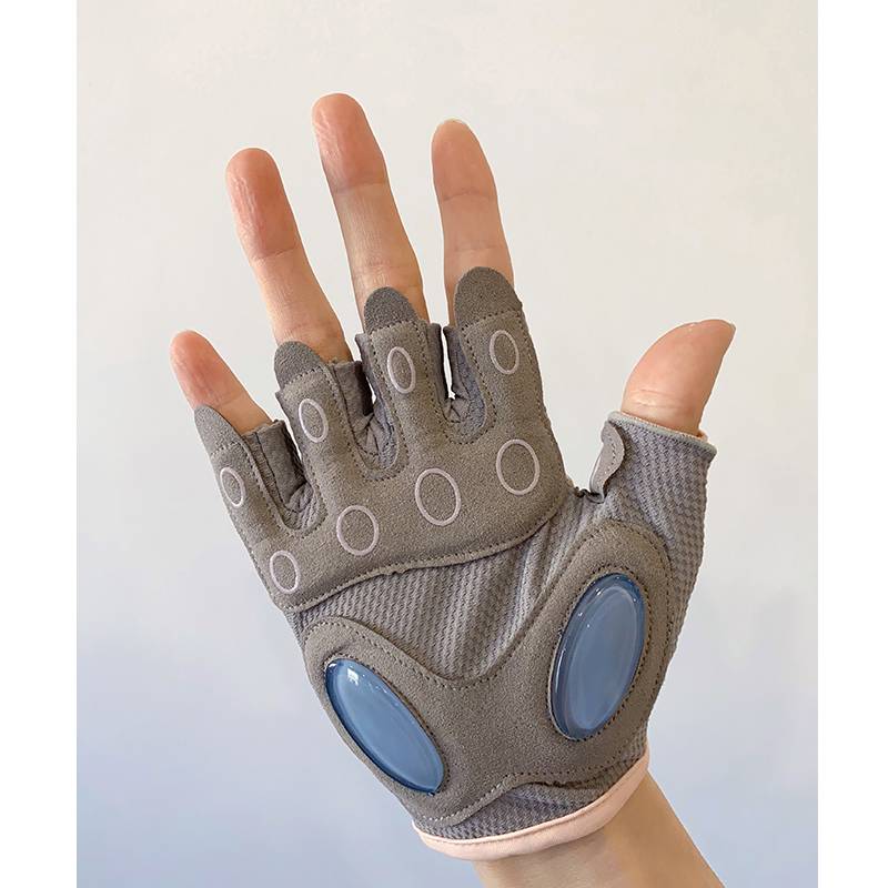 Fitness glove men and women semi -finger anti -sliding palm equipment training Single bars riding bicycle breathable exercise exercise yoga