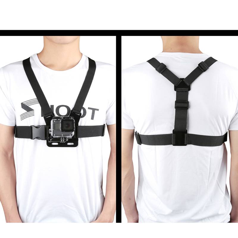 GOPRO 11/10/9/8/7/6/5 EFFORT-RESISTED CHEST BELT MOTION CAMERA BASE