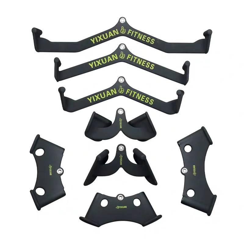 Pull back handle handle back and back -to -back, high -level pull -down handle, low pull pair of back exercise back fitness training handle