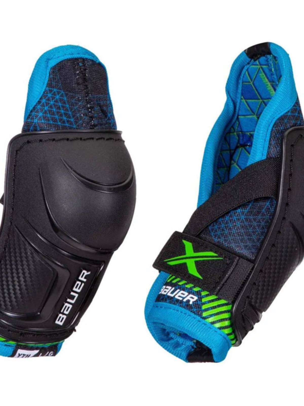 New Bauer X Children's Ice Hockey Protective Set Ball Primary Termid Breast Protective Legs and elbow knee pads three -piece