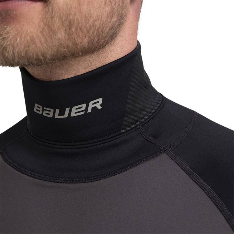 BAUER 19 children's adult ice hockey Ball high -piercing neck protective neck and anti -defaulted sweat -resistant sweat -resistant sweat -resistant sweat