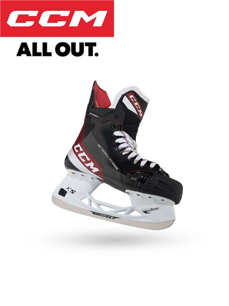 CCM FT485 Ice Sneakers Ice Knife Shoes Children's Junior Ice Hockey Training Competition
