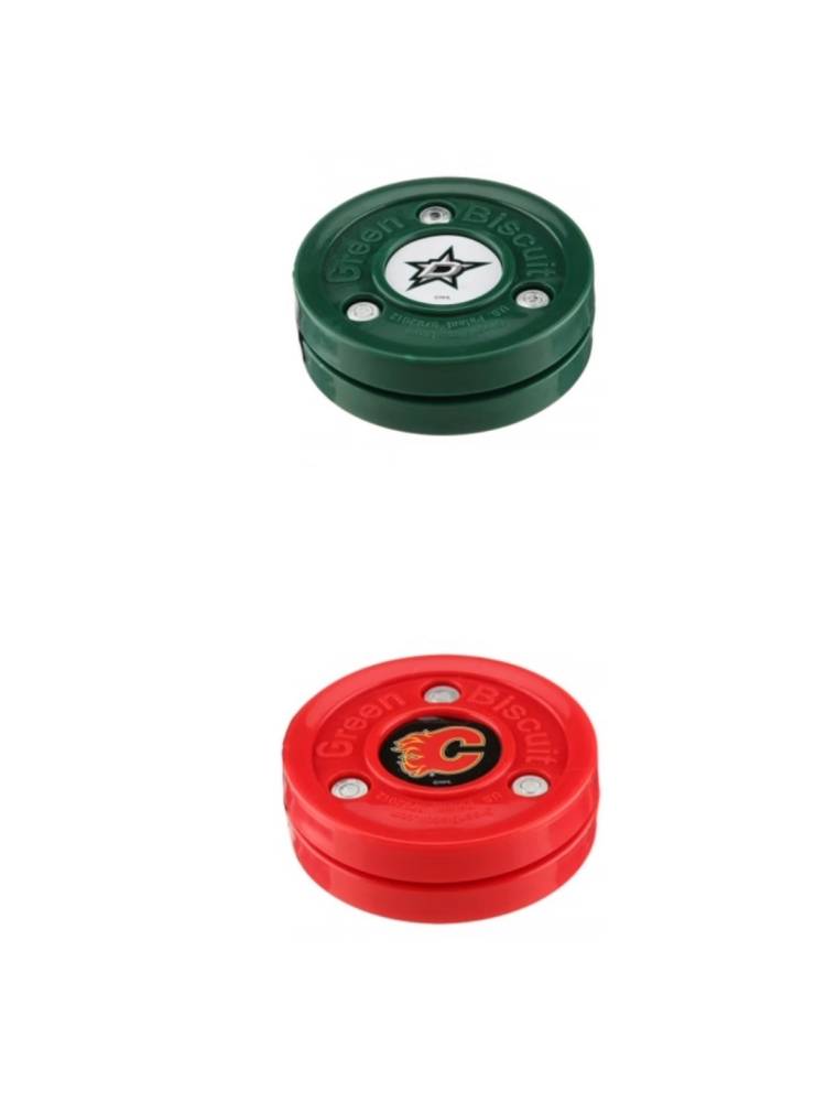 Spot in the United States imported Green Biscuit land ice hockey green biscuits super smooth drought ice hockey training ball