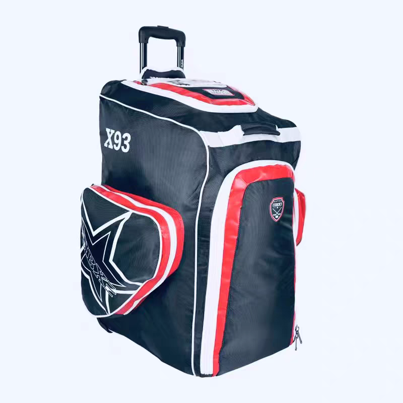 IBX x63 x93 Children's adult vertical ice hockey protective tie box equipment bag and tug wheel can be fixed