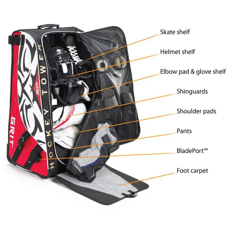 Ice hockey bag roller lever Grit HTSE vertical ice hockey protective ice hockey cover
