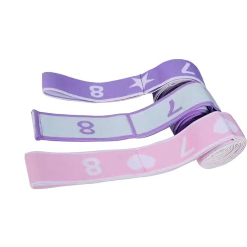 Yoga elastic band female fitness yoga stretch belt children's digital elastic band dancing dancing tension strip belt