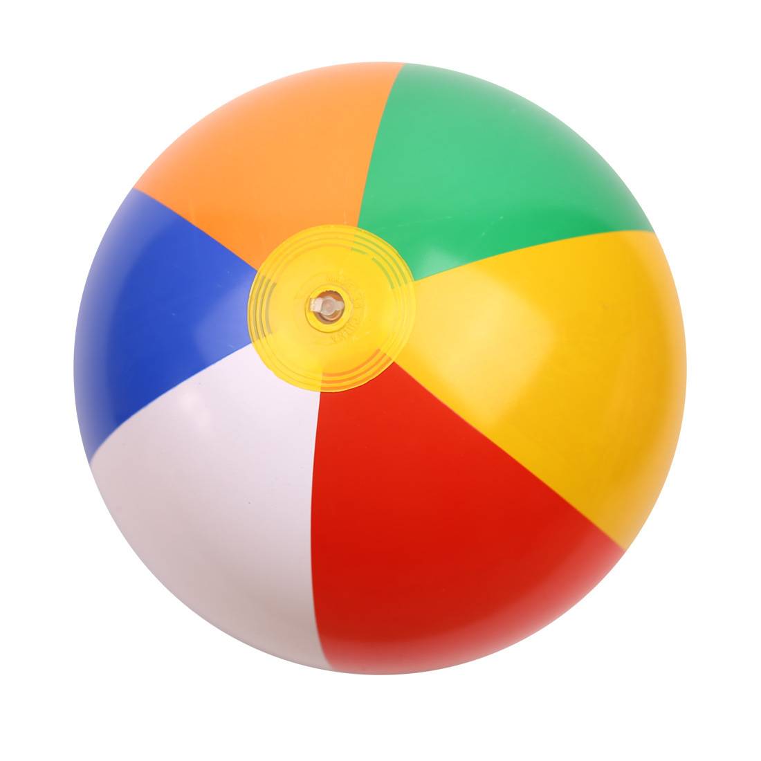 Children's five -color inflatable ball children's large baby play water ball beach toy ball baby shooting ball 23cm