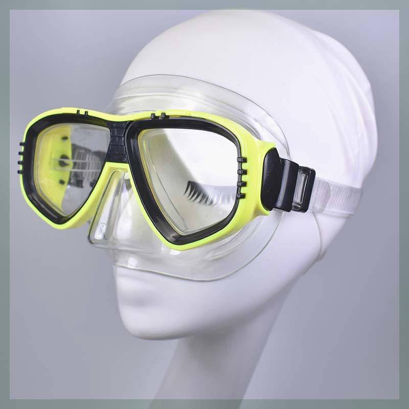 Adult Children's High -Clear Dive Face Mirror Wet Homing Tube Set Snoro Sanbao comfortable big frame swimming glasses