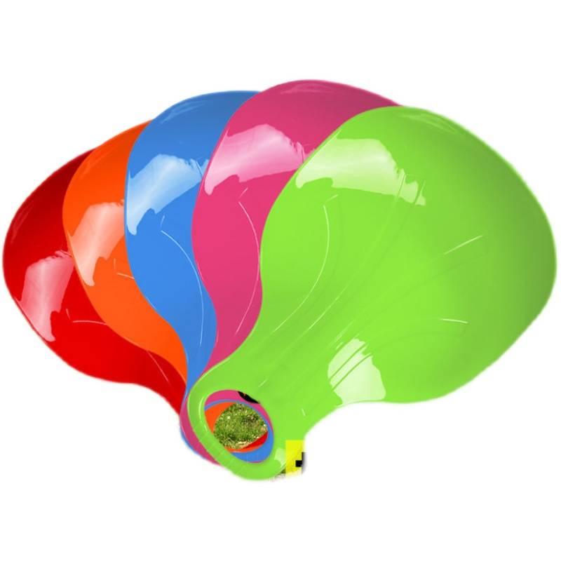 Thickened wear -resistant ski skiing sheet adult children's slippery grass slide ski panel lawn butt butt pad grass toys