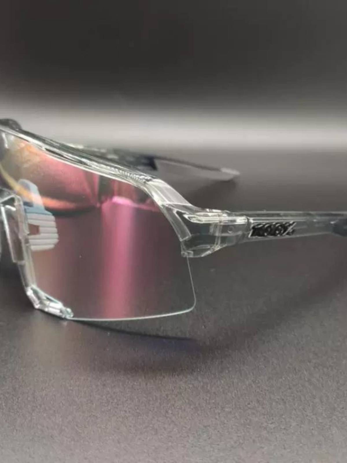 Women riding glasses 100 % S3 colorful discoloration bicycle mountain bike road road car ring French team version wind mirror