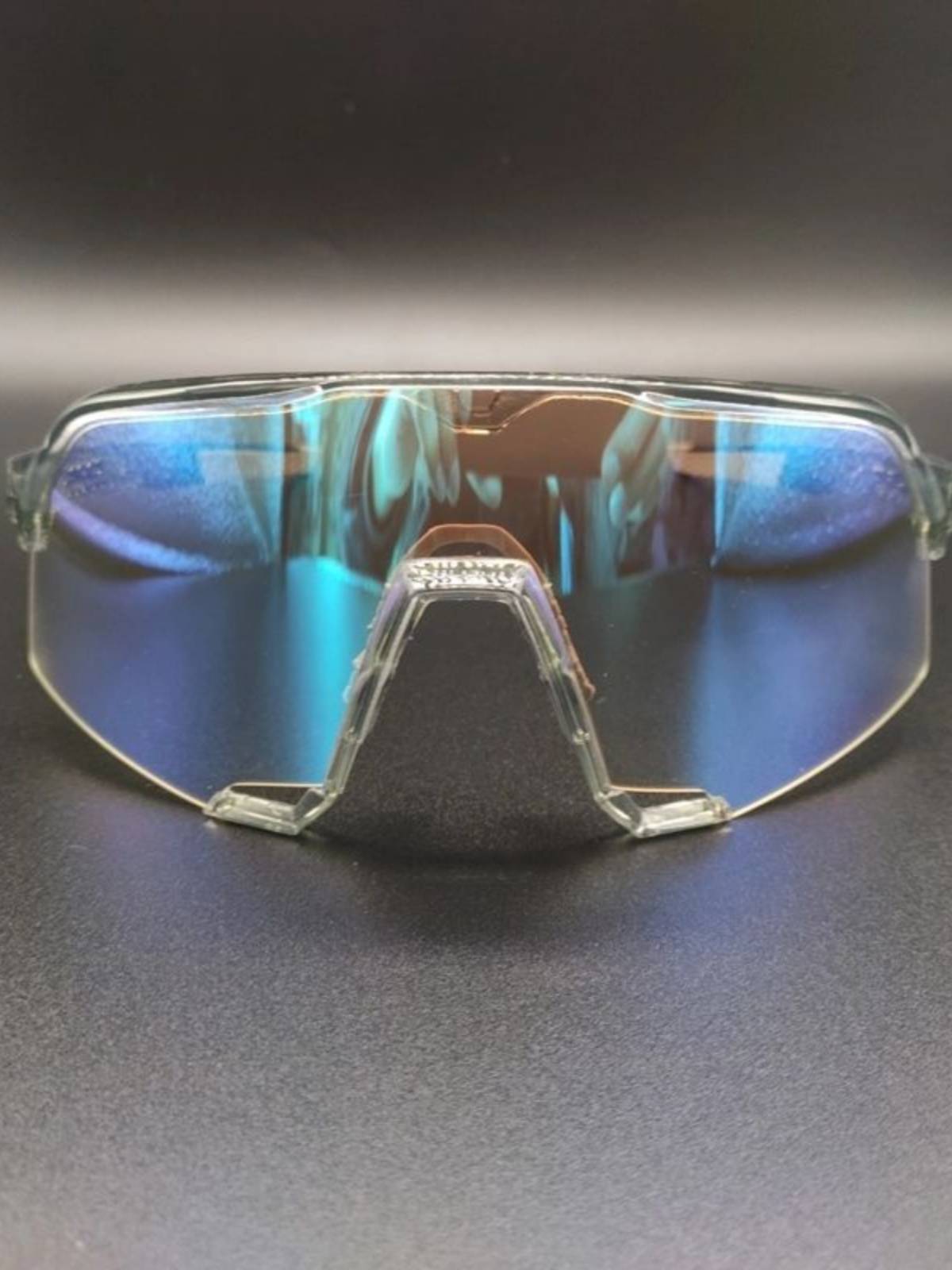 Women riding glasses 100 % S3 colorful discoloration bicycle mountain bike road road car ring French team version wind mirror