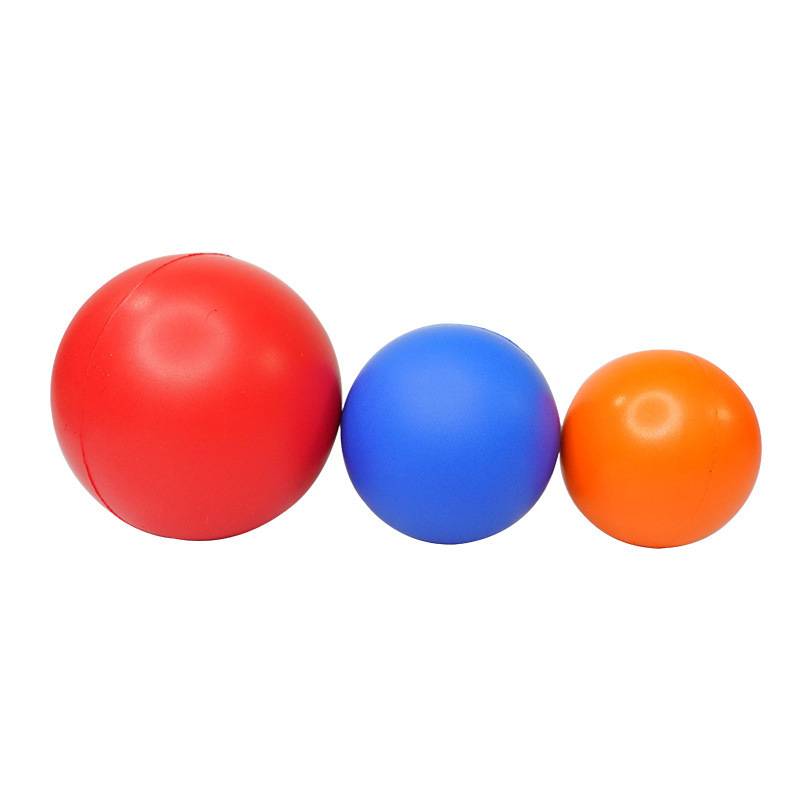 PU Ball Plastic Ball 7cm 8cm 9cm High Plastic Ball Soft Bullet Solid Power Ball Decomposite Ball can be used as logo