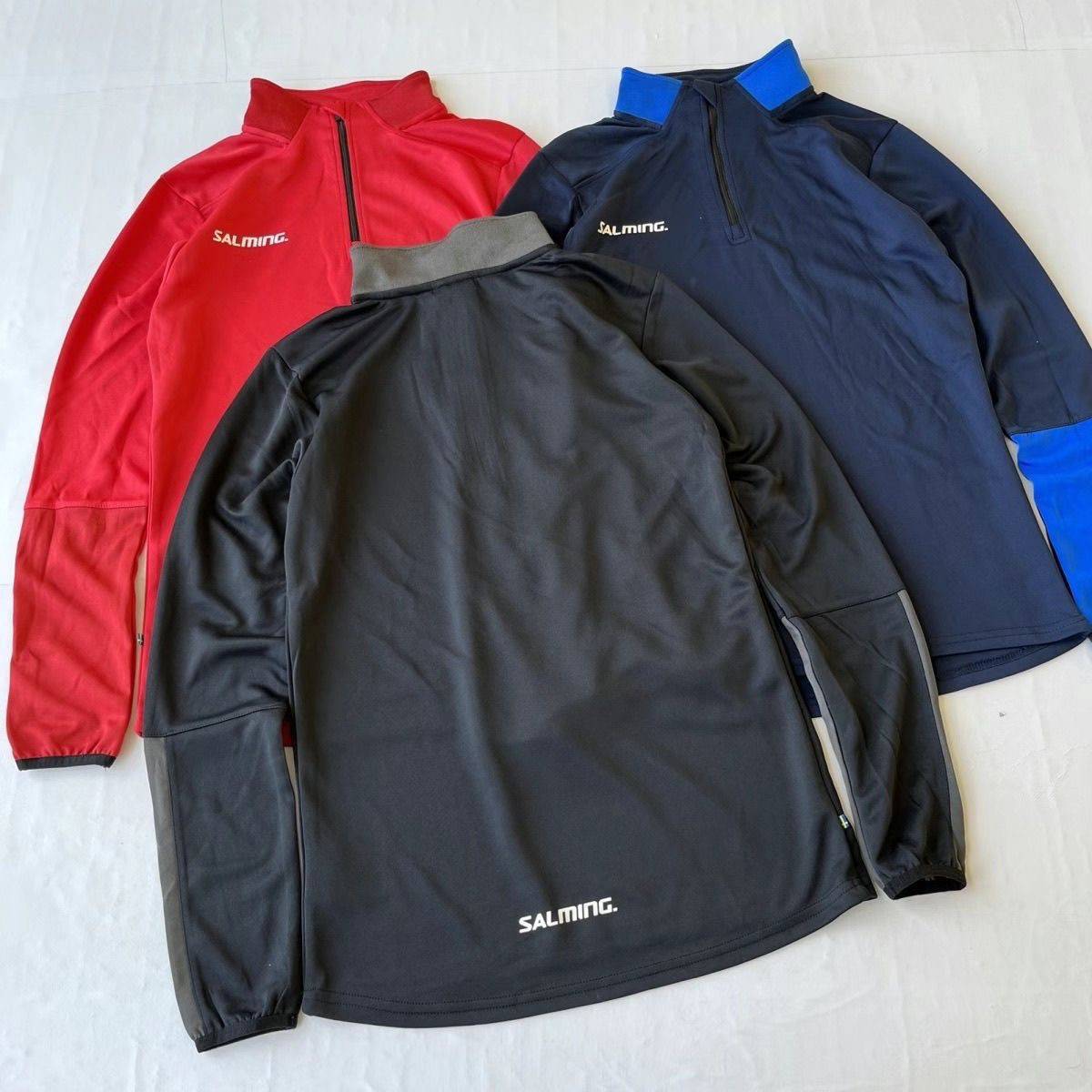 S dry land ice hockey thin skins, long -sleeved fast dry fast -drying fitness, sweating semi -zipper running and leading men