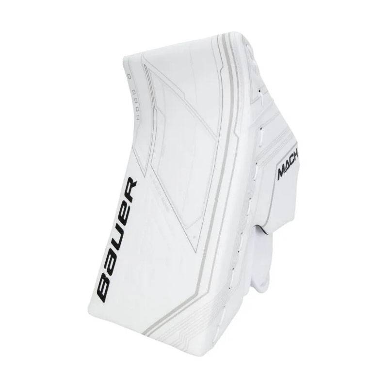 22 years of new bauer Mach ice hockey goalkeeper guard Jaibal Max adult goalkeeper grasping hand to block the hand