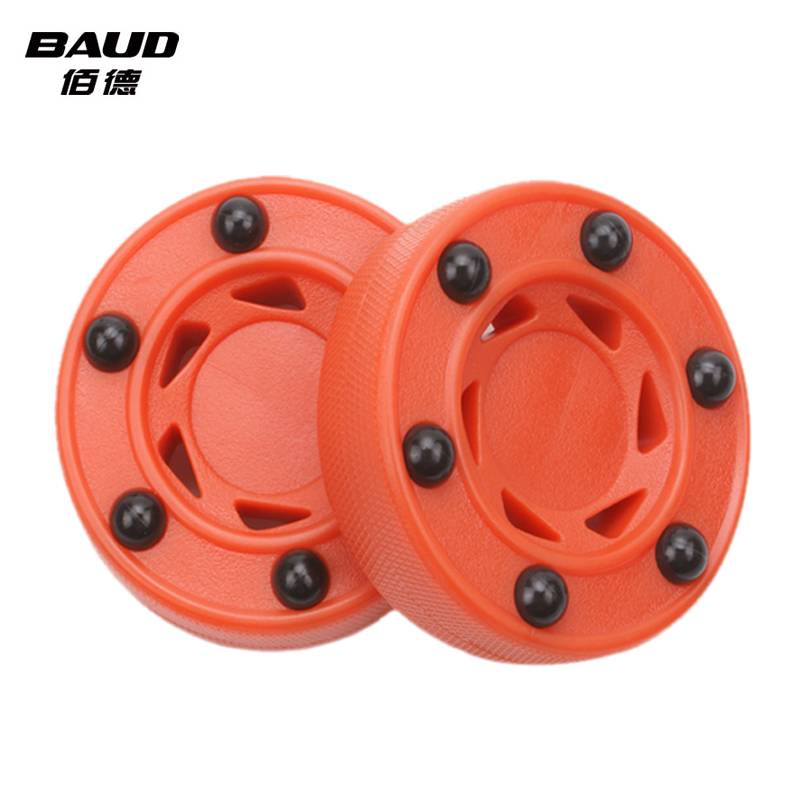 BAUD Baide Drought Roller Sliding Ball Land Ice Hockey National Professional Rolling Competition Training Special True Ice Hockey