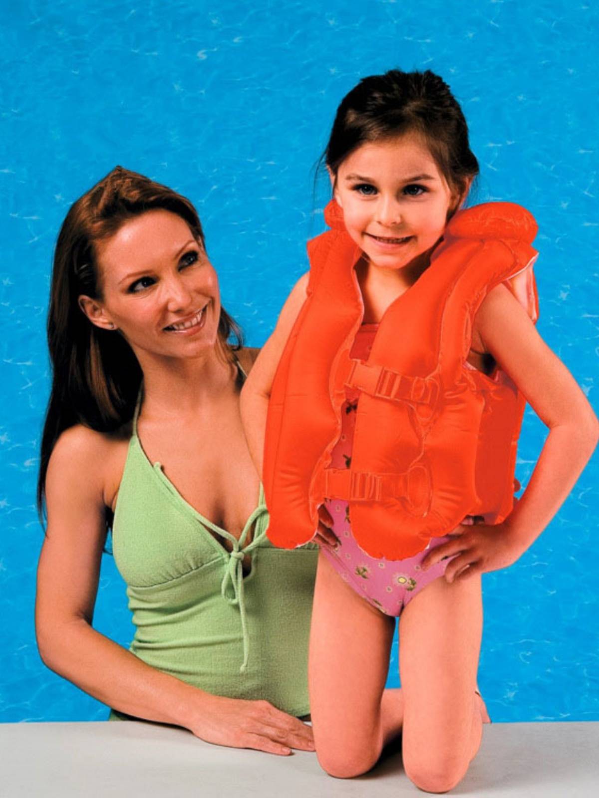 Children's life jacket pneumatic swimwear baby buoyant clothes arm ring to learn swimming equipment vest vest drift swimming rings