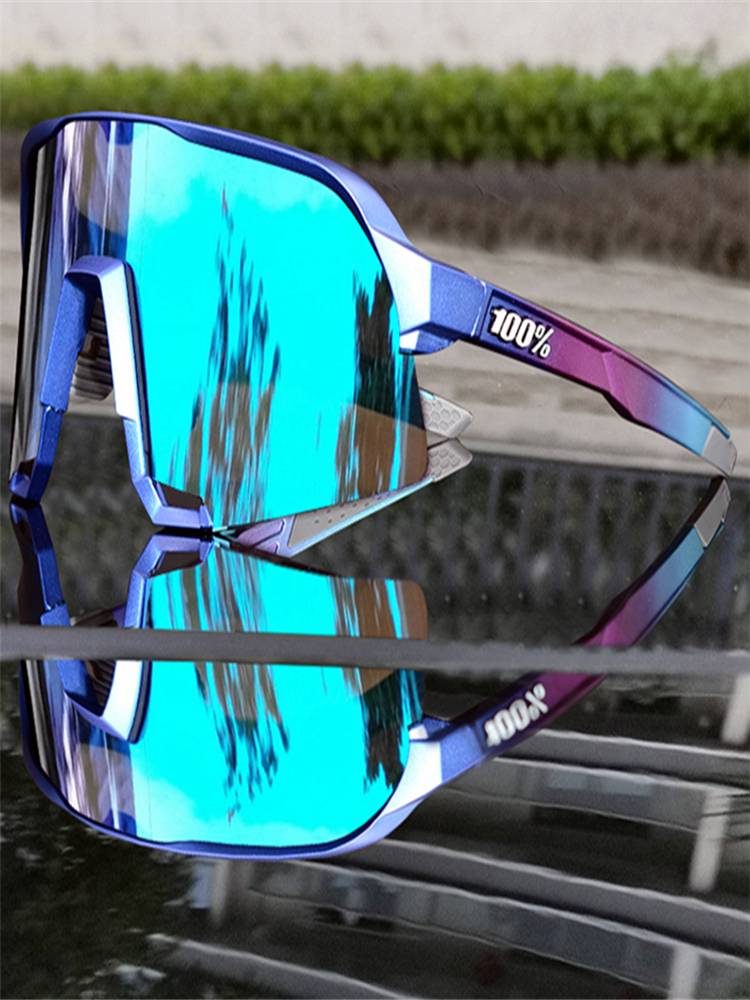 100%mountaineering hiking cycling glasses 100%S3 bicycle color changing day and night windproof sand motorcycle wind mirror