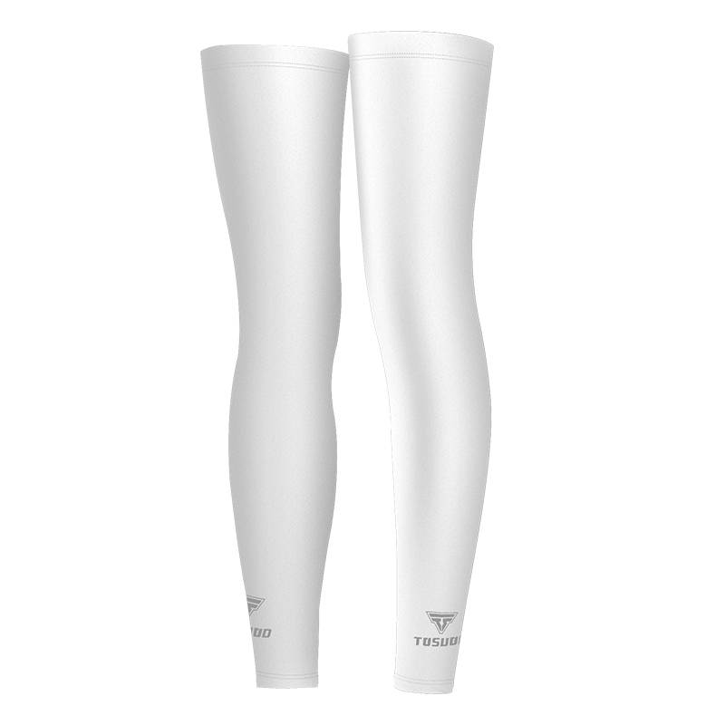 Ice silk sunscreen legs, men's and women's arm protection basketball knee pad outdoor fishing running, cold socks, sets of foot cover equipment