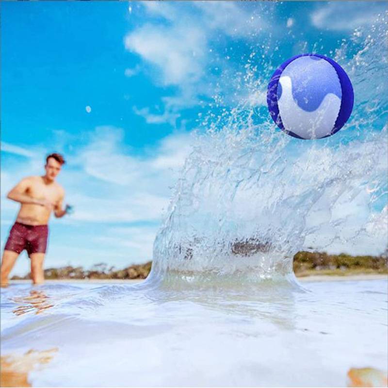 Beach Water Bouncing Outdoor Sports Campaign Campaign Water High Elastic Decompression Power Delivery Plustering Shooting Children's Toys
