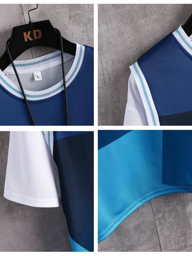 Genuine Jordan Youth Basketball Services Male Ice Silk Speed ​​drying and breathable junior high school student sports suits big children high school students