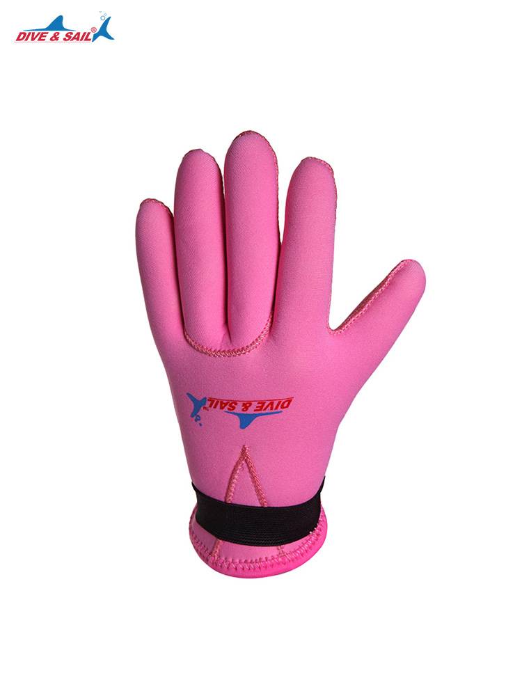 DIVE & Sail Children 3mm Diving Gloves Children Professional warmth anti -scratch -proof waterproof maternal child snorkeling beach
