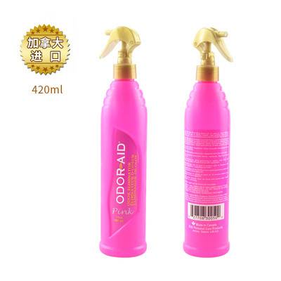 Pink fresh flavor a bottle