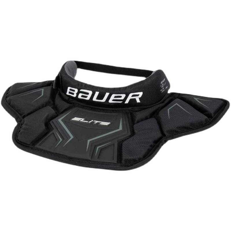 The Bauer Puck goalie escorts Bauer Pro, a grown-up adult, will be given neck protection