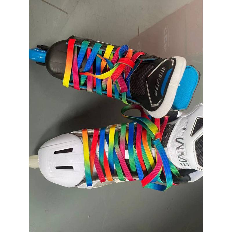 New Rainbow Ice Hockey Shoe Shoes Broots Children Adult Ice Knife Shoes Skating Shoes Skate Shoes Multi -color Shoes