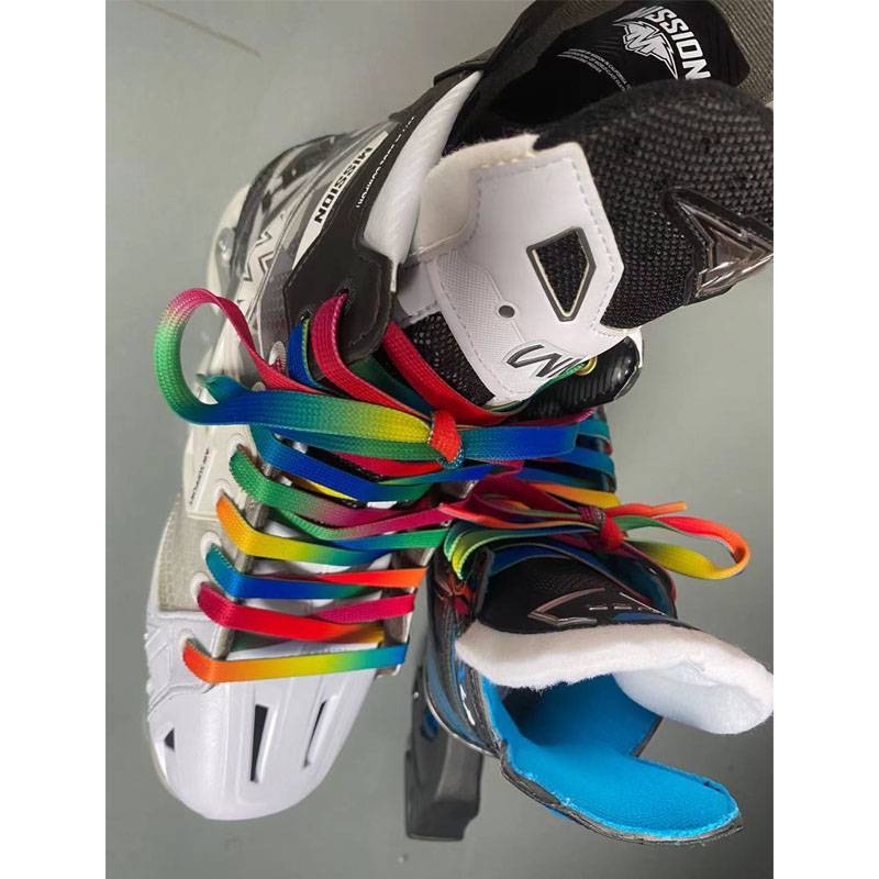 New Rainbow Ice Hockey Shoe Shoes Broots Children Adult Ice Knife Shoes Skating Shoes Skate Shoes Multi -color Shoes