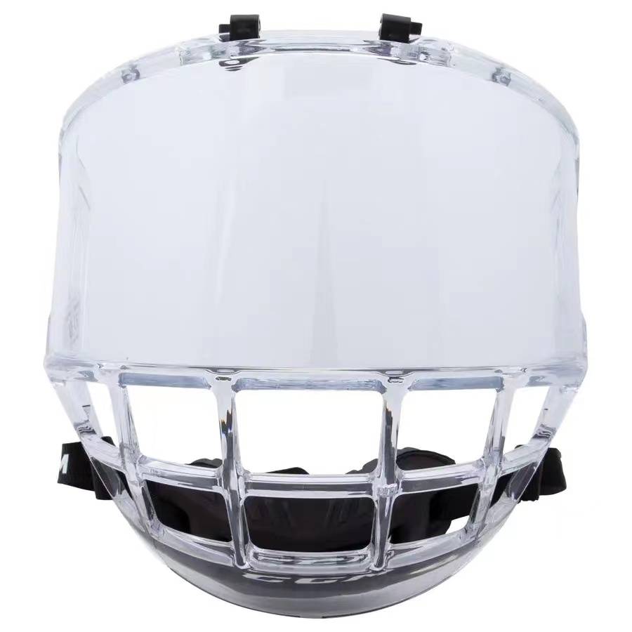 Genuine CCM FV1 ice hockey helmet mask transparent full protective mask children's adult anti -fog defense and scratch accessories