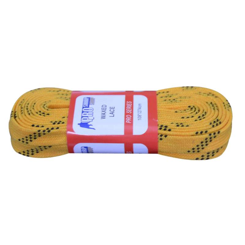 2024 new ice hockey laces ice knife shoelaces with wax ice soy laces, waterproof, abrasion -resistant skating shoelaces