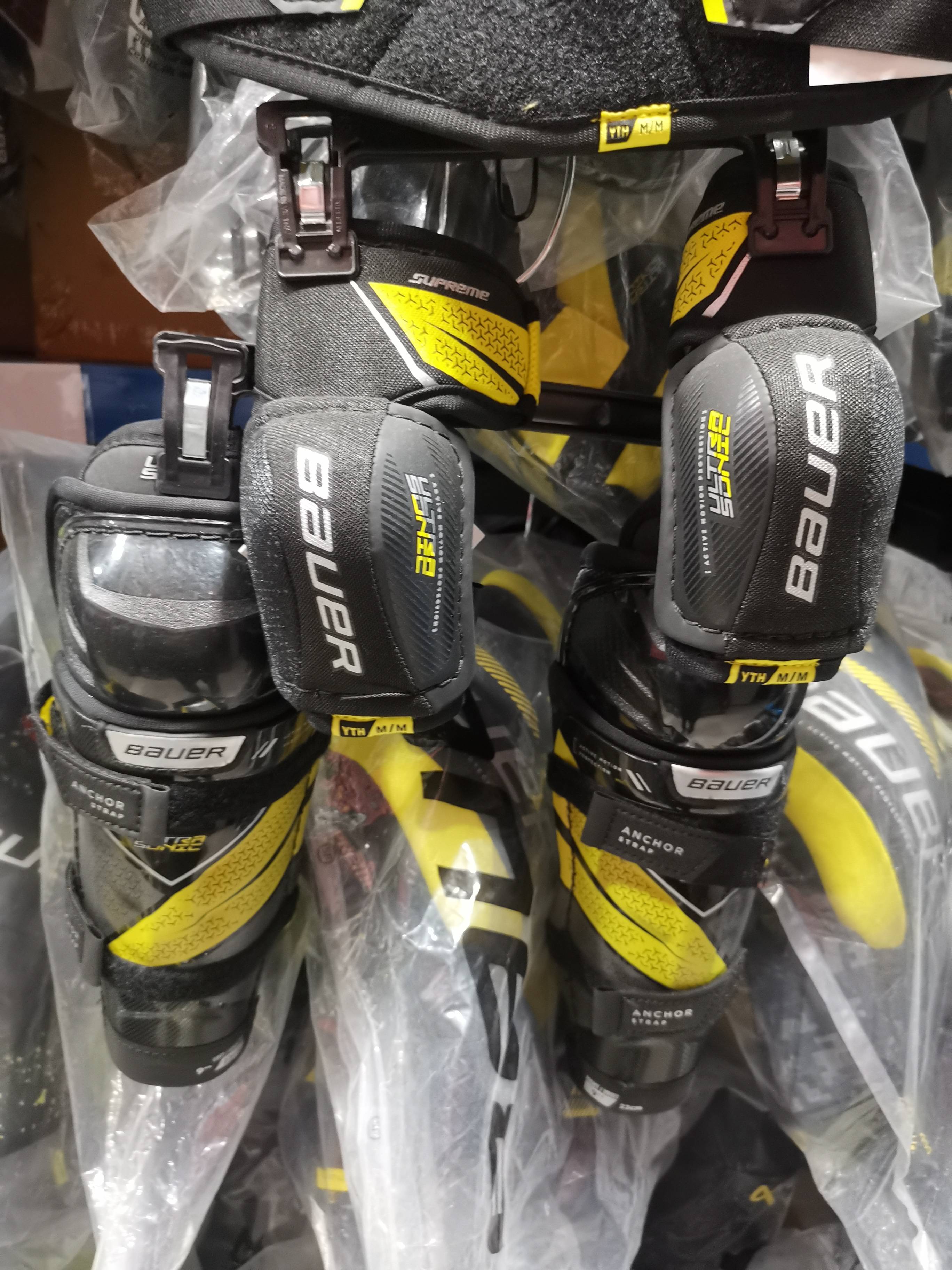New Machy Ice Hockey Protective Ball Children's Protective Protective Beckles and Elbers and Legs