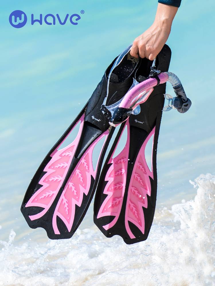 WAVE Dive Scoop Adult Professional Swimming Freedom Stealing Longfet Fkin Shoes Full -drying Three Treasure Set Equipment