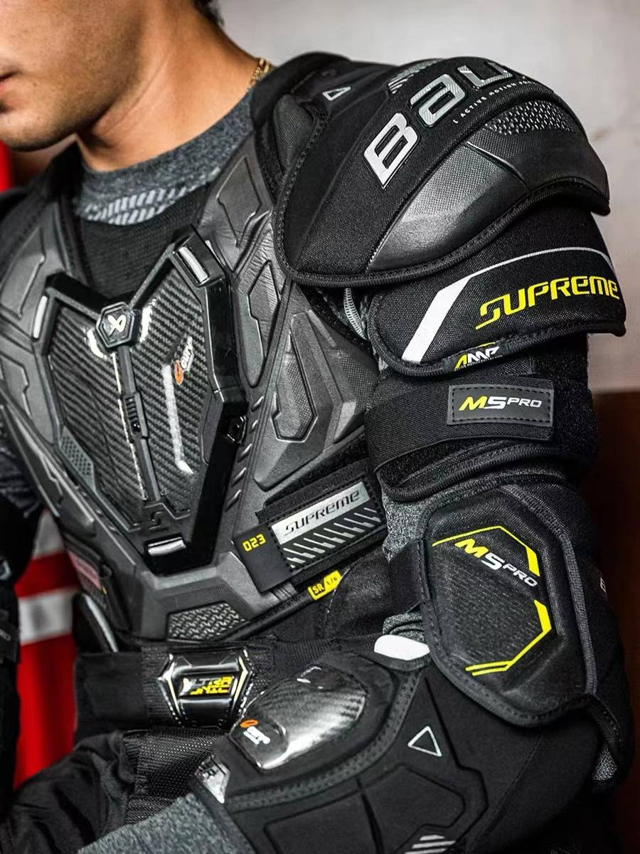 23 Bauer ice hockey protective bauer M5 Pro youth adults protect the chest, elbow, legs and legged high -end protective gear set