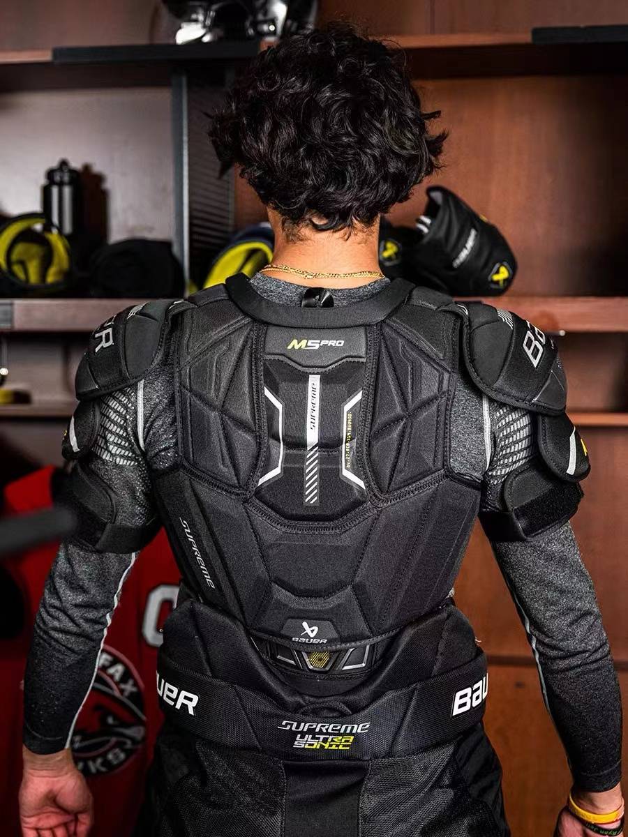 23 Bauer ice hockey protective bauer M5 Pro youth adults protect the chest, elbow, legs and legged high -end protective gear set