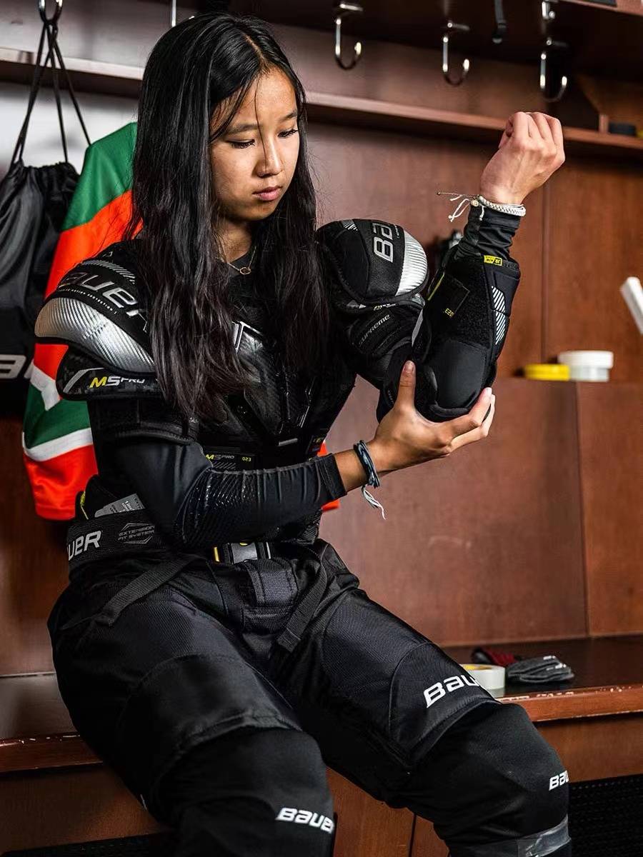 23 Bauer ice hockey protective bauer M5 Pro youth adults protect the chest, elbow, legs and legged high -end protective gear set