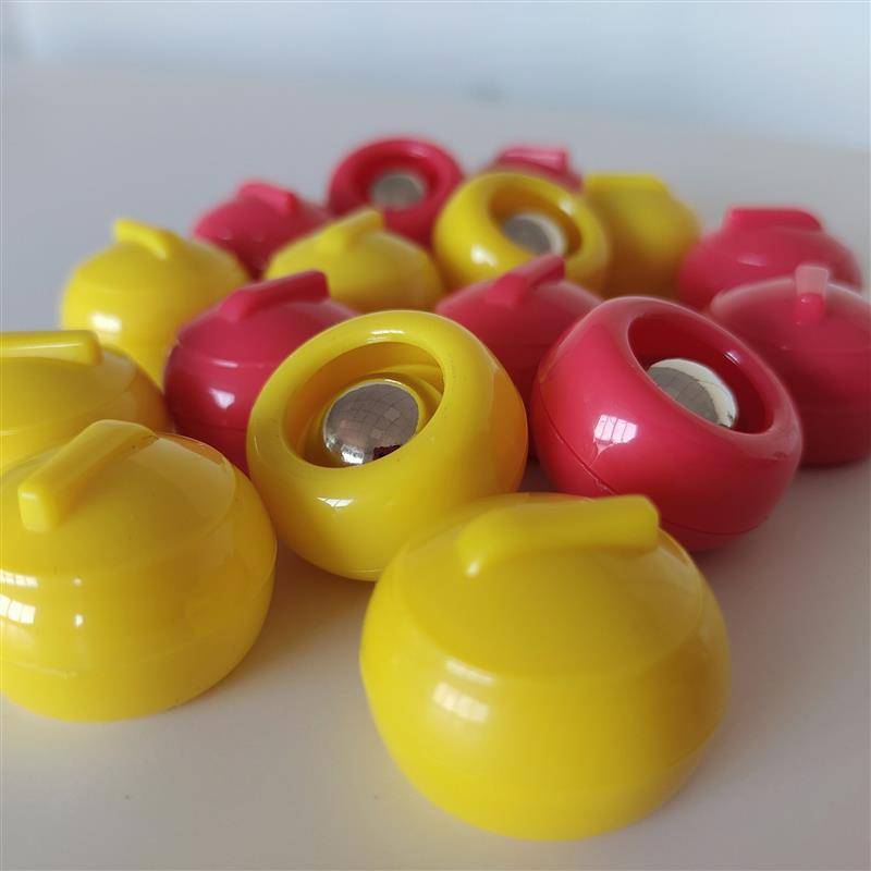 Curling ABS diameter 26mm specifications A variety of optional steel beads can be slippery performance and good mini desktop game