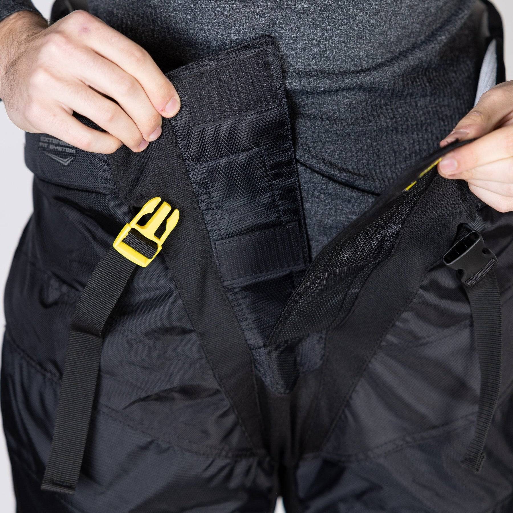 23 New Ball anti -crash pants bauer mach Children adult ice hockey fell pants elite high -level