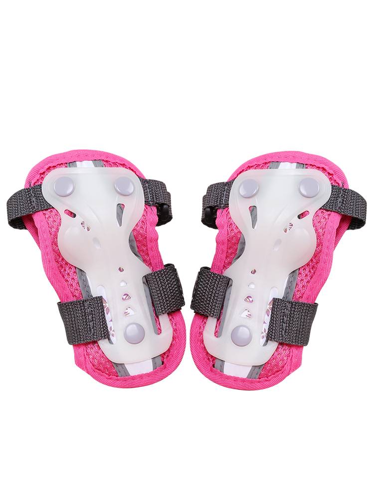 Children's professional wheel skating hand skating skating skating pulley Balancing car palm fluorescer fluorescence wrist protection elbow knee knee suite