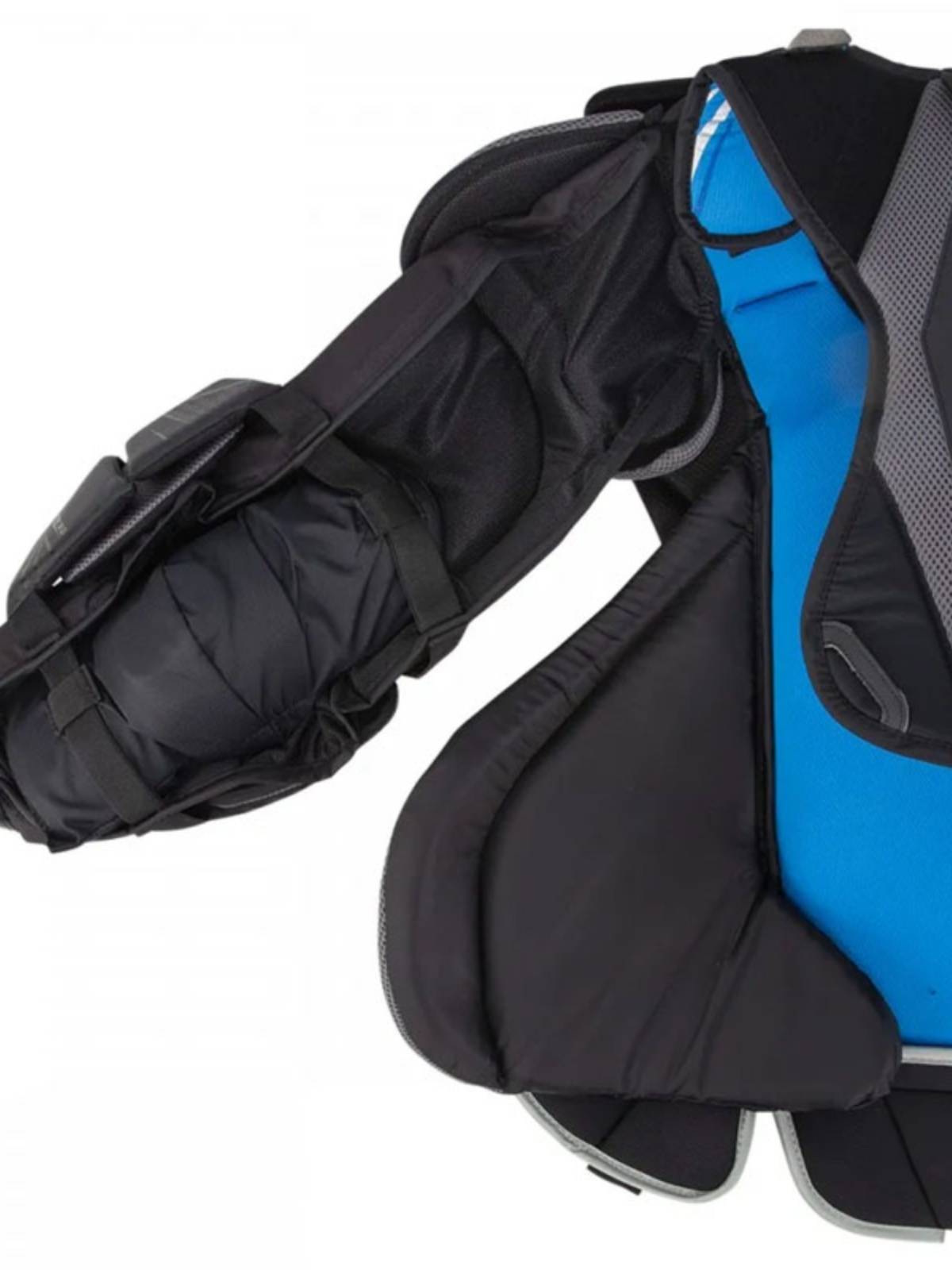 Bauer's senior hockey goalie, Bauer ELITE, adult puck door, will be equipped with armor