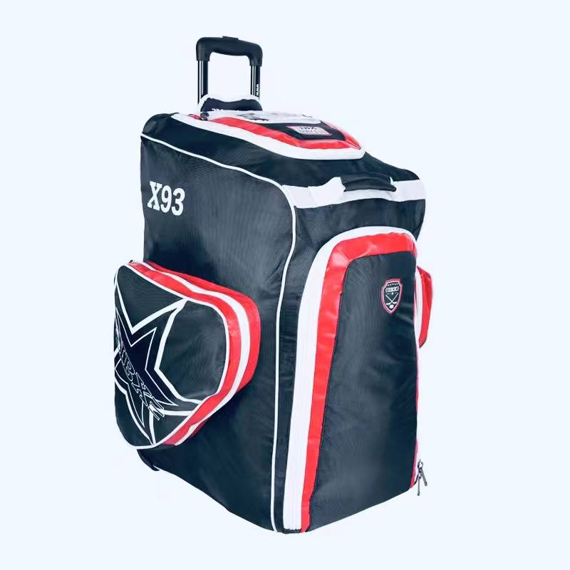 IBX x63 x93 Children's adult vertical ice hockey protective tie box equipment bag and tug wheel can be fixed