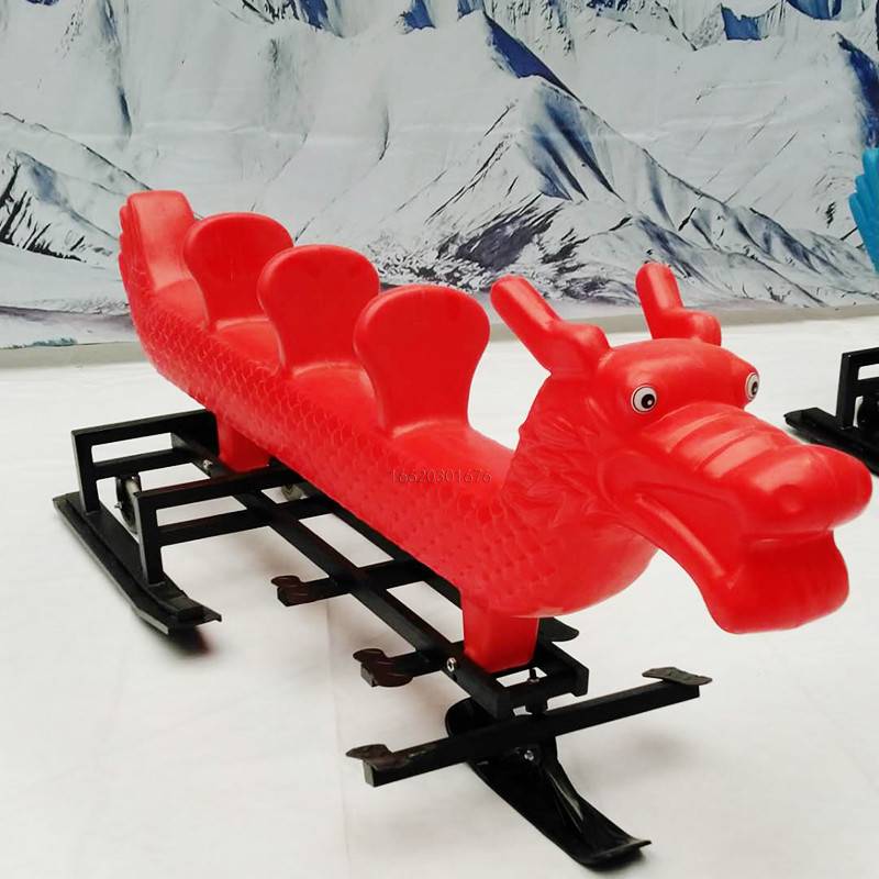 Dragon Boats on the ice