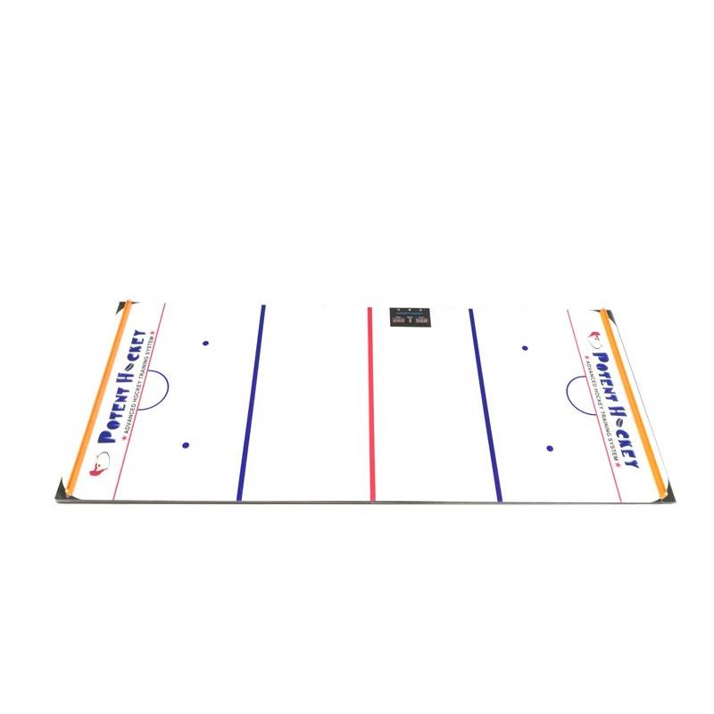 Electronic intelligent dial -up board ice hockey exercise training board rotation glide ball multifunctional land dial board shot back